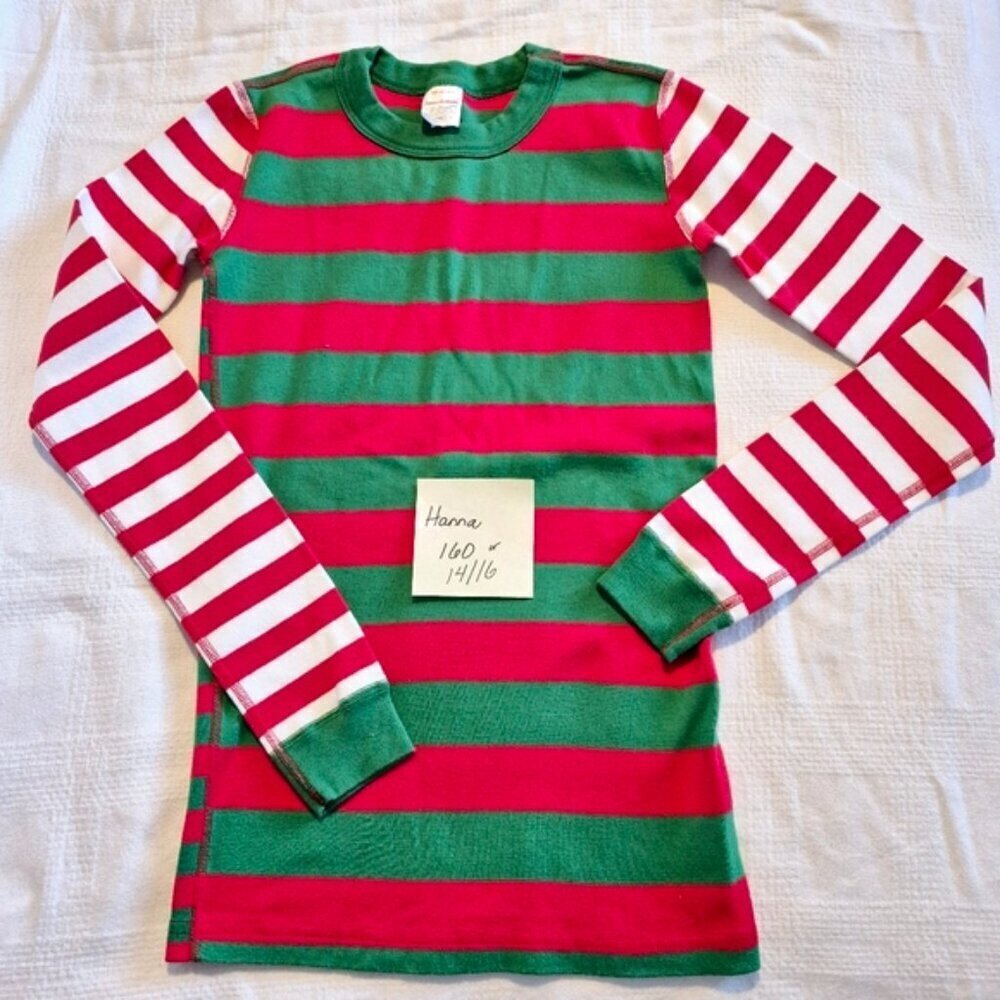 Hanna Andersson size boys160 or 14 long sleeve pajama top